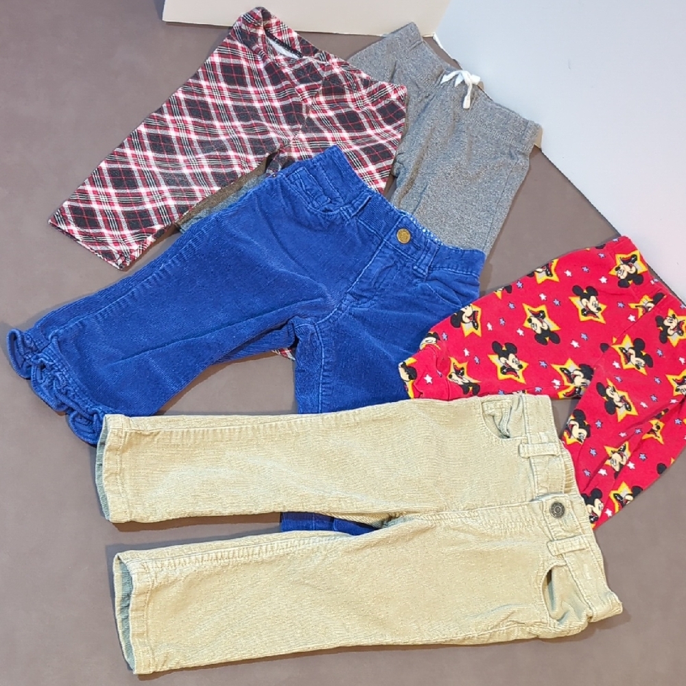 Okie Dokie Carter’s Pants Girls Infant 18 Months Bottoms lot of 5